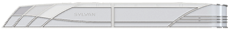 White / Gray Accent Panel