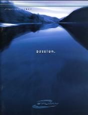 2001 Sylvan Fishing Catalog Cover
