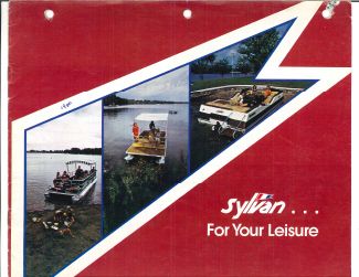1980 Sylvan Pontoons / Deckboats Catalog Cover