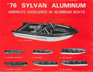1976 Sylvan Aluminum Catalog Cover