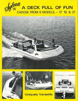 1976 Sylvan Deckboat Cover