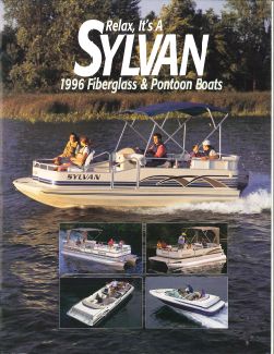 1996 Sylvan Fiberglass / Pontoon Catalog Cover
