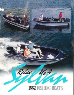 1992 Sylvan Fishing Catalog Cover