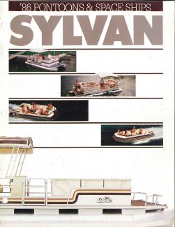 1986 Sylvan Pontoon / Spaceships Catalog Cover