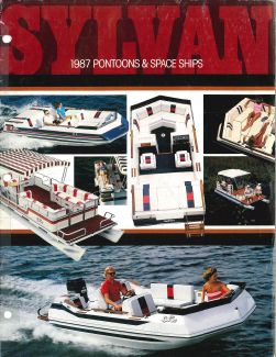 1987 Sylvan Pontoon / Spaceships Catalog Cover