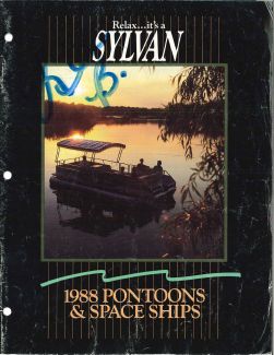 1988 Sylvan Pontoon / Spaceships Catalog Cover