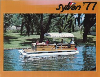 1977 Sylvan Pontoon Catalog Cover