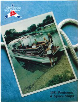 1981 Sylvan Pontoon Catalog Cover