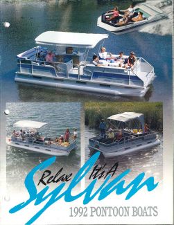 1992 Sylvan Pontoon Catalog Cover