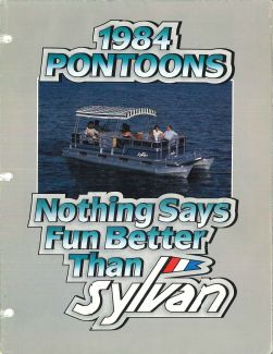1984 Sylvan Pontoon Catalog Cover