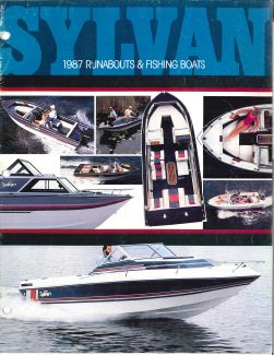 1987 Sylvan Runabouts / Fishing Catalog Cover